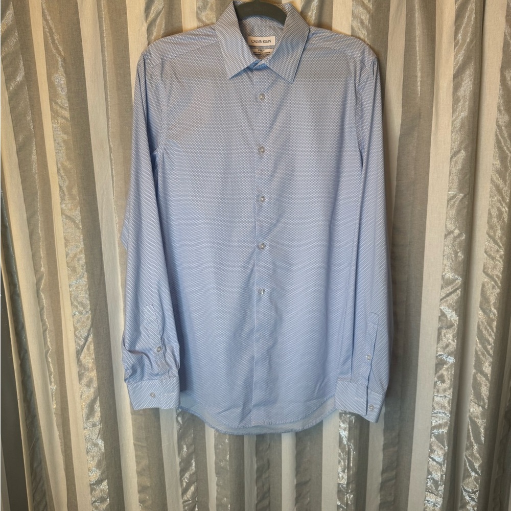 Calvin Klein Light Blue Dress Shirt